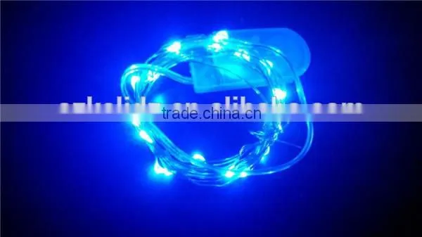 LED Red Copper Wire Light String photo-3