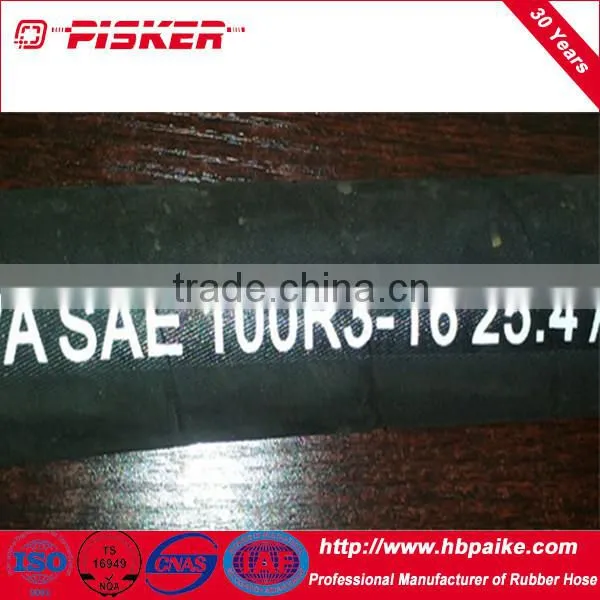 Two High Tensile Fibre Braided Hydraulic Hose photo-2