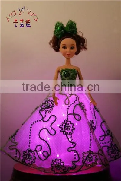 Festival Flashing LED Light Party Favors / KYW Dolls for Wedding Present