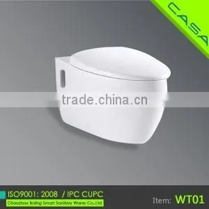 Best Sanitary Ware Manufacturer China High-end Decor Bathroom Wall Toilet