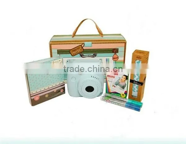 2015 Newest Fujifilm Instax Mini 8 Instant Film Camera , Gift Package Fuji Instax photo-5