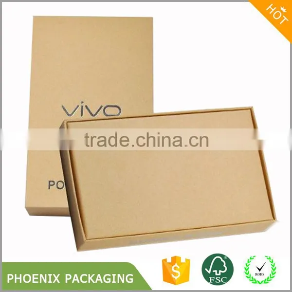 Custom Design Kraft Paper Box Packaging for Power Bank photo-2