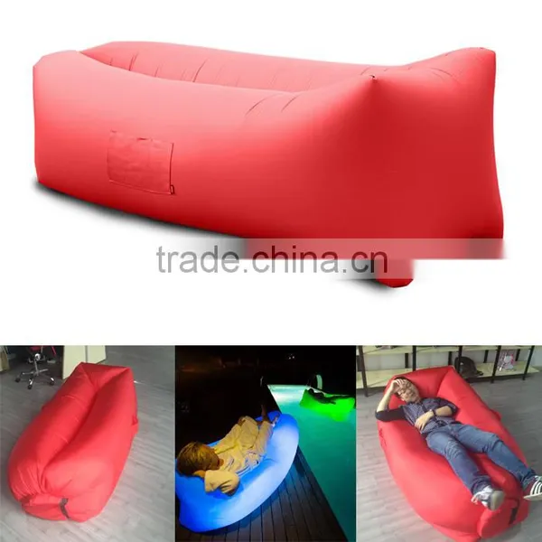 Nylon Fabric Lamzac Hangout Laybag Inflatable Sleeping Bag