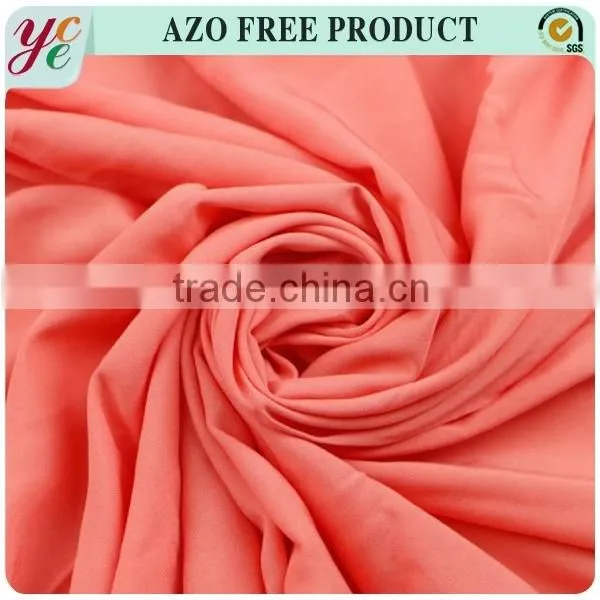 New Arrival Stretch Spandex Solution Dyed Plain Weaving Rayon Fabric