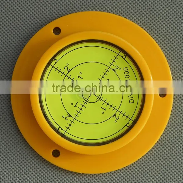 Plastic Round Circular Bubble Level Leveling Tools