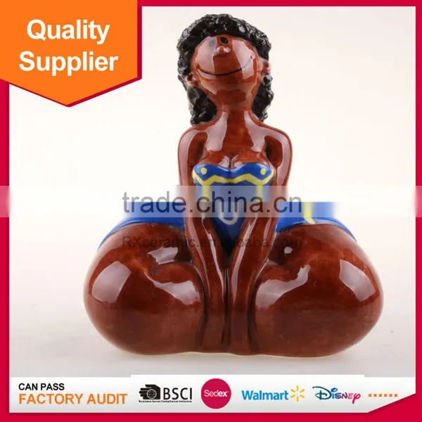Wholesale Delicate Fancy Piggy Bank 3D Hand Painted Ceramic Coin Box photo-5