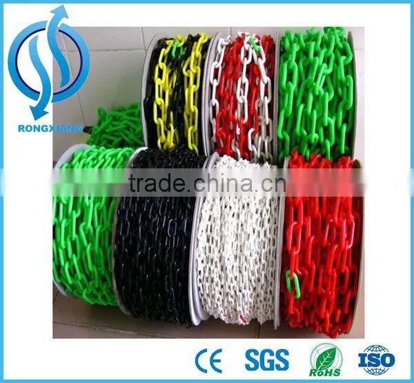 Red and White Coloured Decorative Plastic Chain photo-6