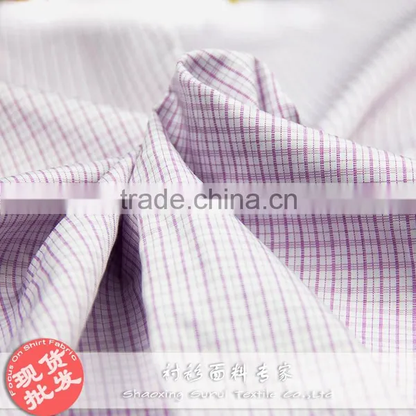Stocklot Microfiber Polyester Cotton Business Shirt Fabric photo-4