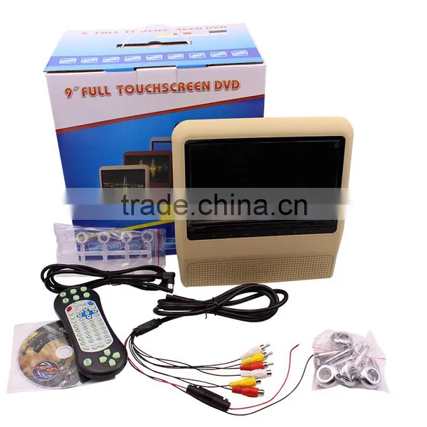 9inch Digital TFT LCD Screen With Slot-in DVD Loader,without Pillow photo-6