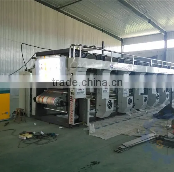 10 Color Rotogravure Printing Machine