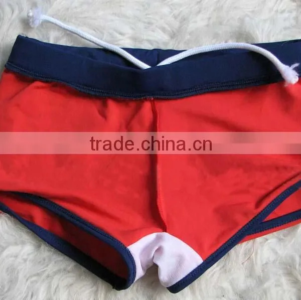 Wholesale Boys Red Kids Swimwear Bikini With Swim Shorts photo-4