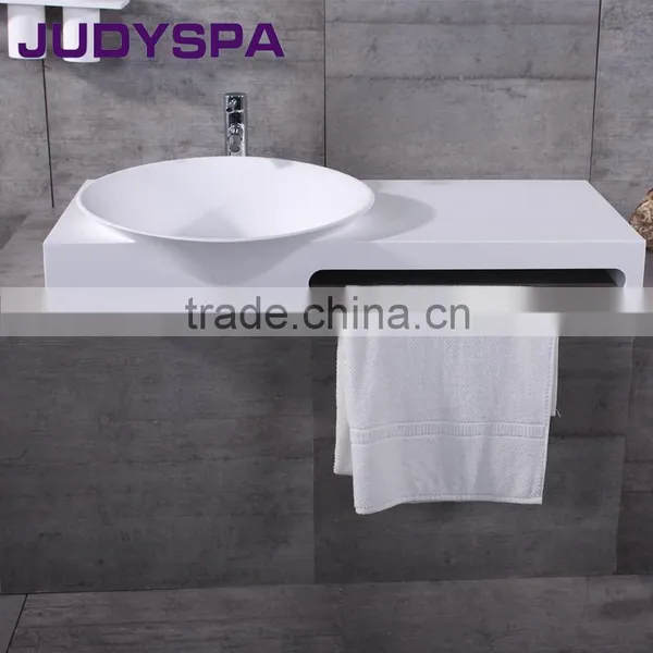 Stone Wall-hung Wash Basin H-1217 photo-2