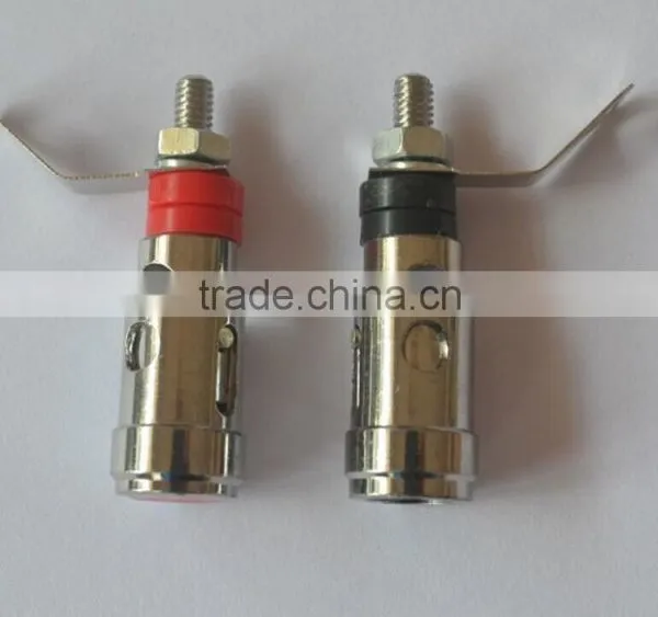 Spring Loaded Gold Plated Speaker Binding Posts Terminals photo-4