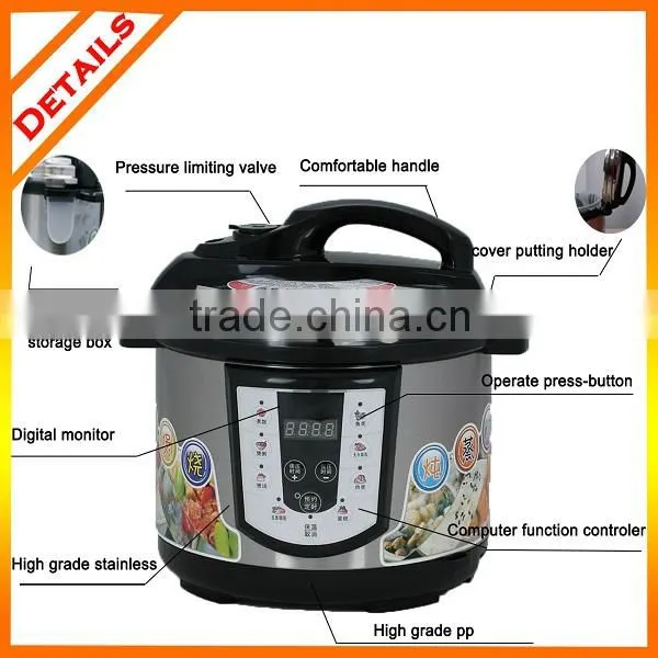 110v Large Industrial Stainless Steel Pressure Cooker photo-2