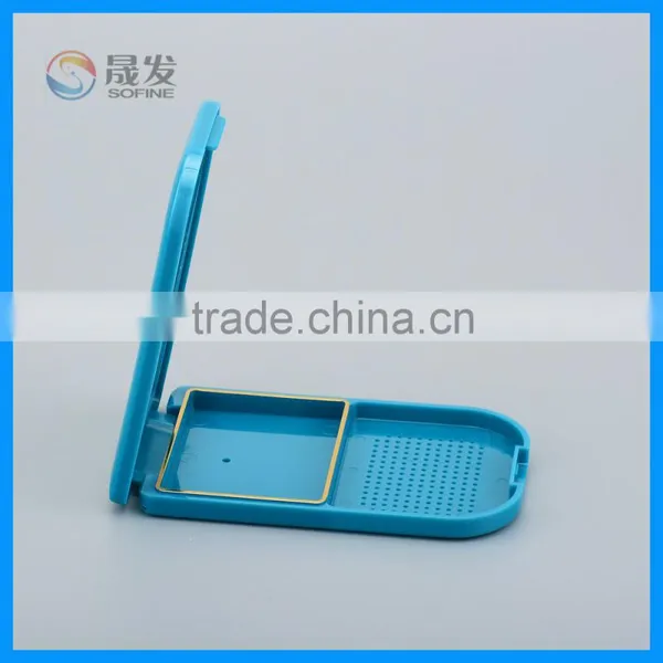 Empty Plastic Cosmetic Pressed Powder Blush Container Plastic Packaging photo-3