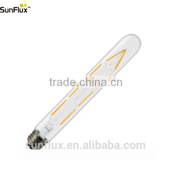 2100K Warm Color 6.5W T25 LED Filament Tube E27
