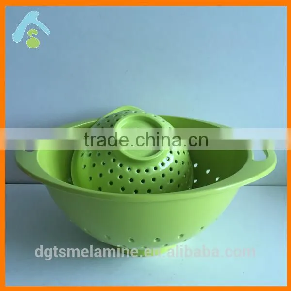 Reusable Melamine Large Colander Bowl With Handles photo-5