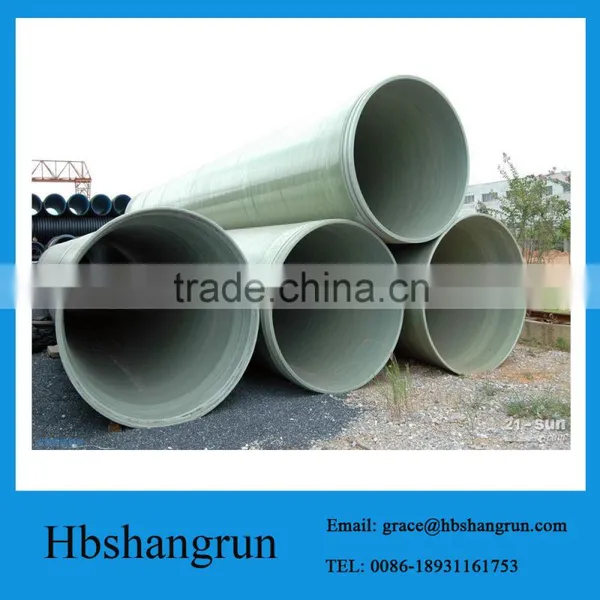 Underground GRP engineering pipe