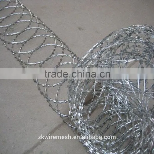 High Quality Razor Wire CBT-65 Stainless Steel Razor Barbed Wire Factory photo-3