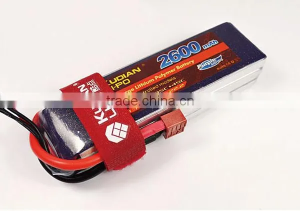 High Quality 11.1v 2600mah 65C Lipo Battery for RC CAR photo-3
