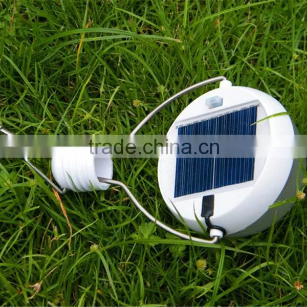 2016 Hot Sale Waterproof LED Solar 7 Led Bulds 3W 2V/100mA Portable Solar Powered Camping Lantern Lamp Outdoor New Arrive photo-3