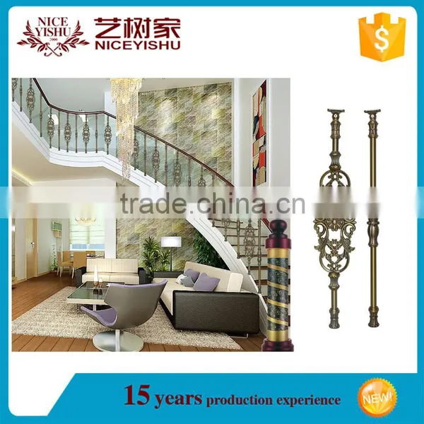 Wholesale Galvanized Stair Railings Design / Forged Iron Handrails Design/steel Handrail photo-5