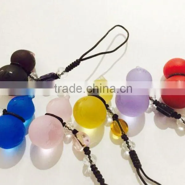 Custom Coloured Glaze Pendant / Azure Stone Pendant photo-2