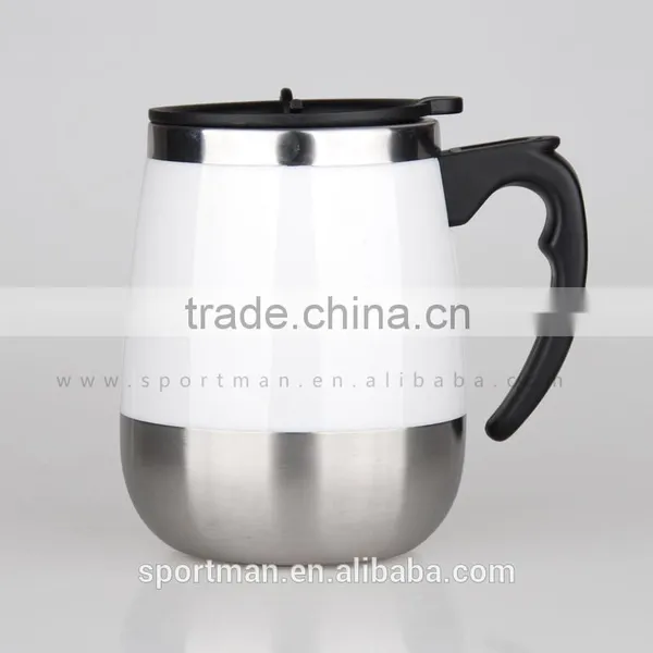 Fashional Auto Travel Mug Double Wall Stainless Steel Coffee&tea Mug Hot Selling Mug in China photo-3