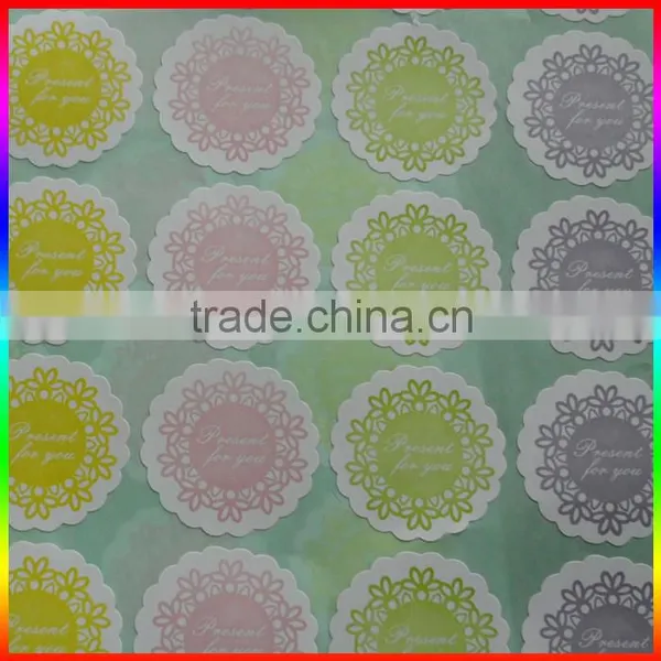 Custom Beautiful Box/bag Paper Sealing Stikcers photo-3