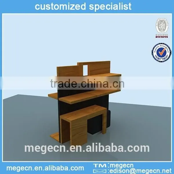 Commercial Shoes Rack Designs Wood Showcase photo-2