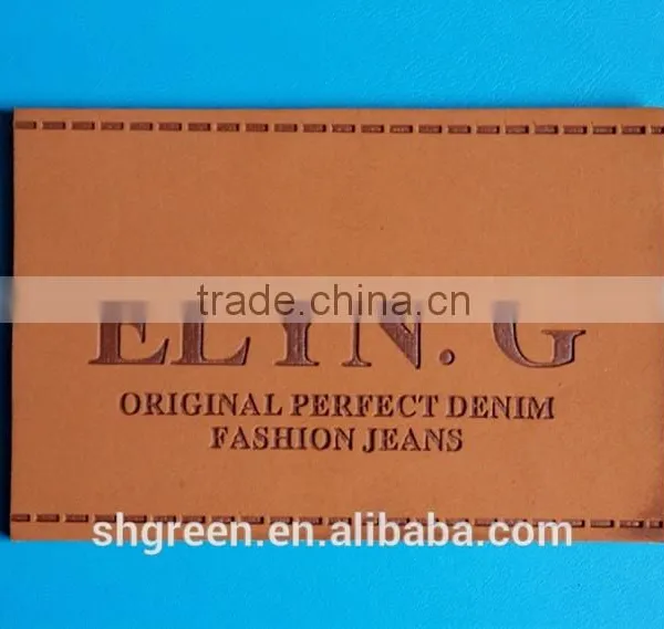 Chair Leather Emblem With Sewing Lines photo-5