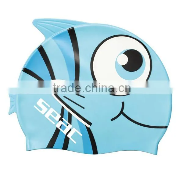 Waterproof Funny Silicone Swimming Caps/silicone Swim Caps