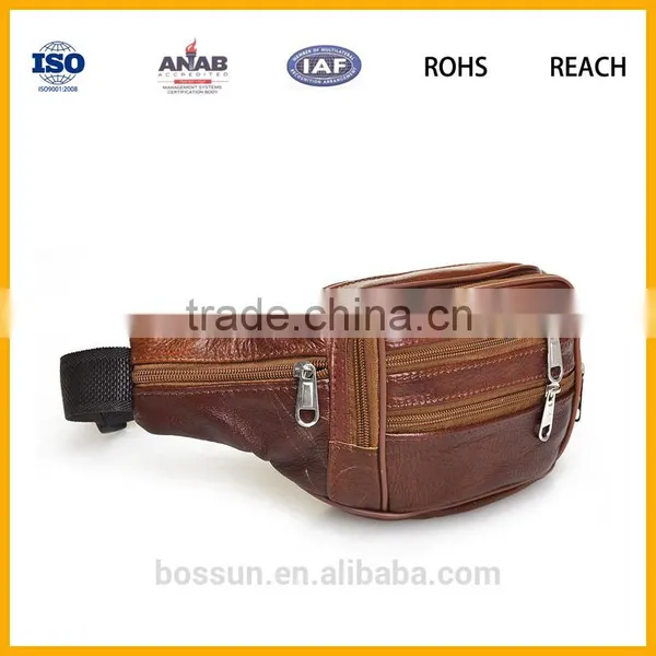 Hot Selling High Quality Genuine Leather Waist Bag With China Factory Price photo-4
