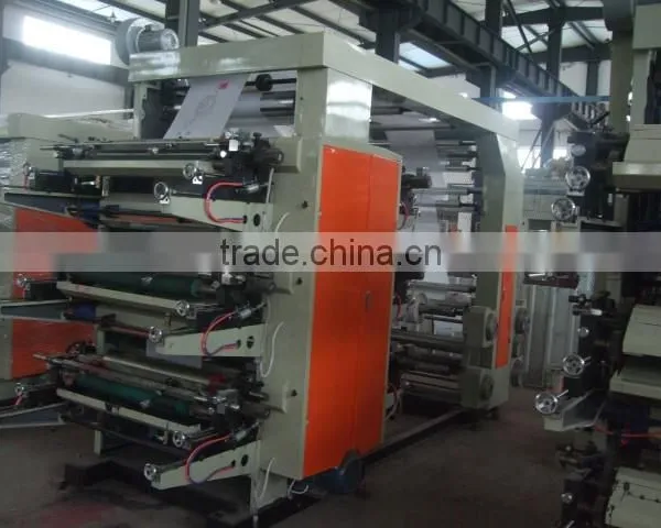 Environmental Type Water Based Ink Christmas Gift Bag Flexo Printing Machine photo-2