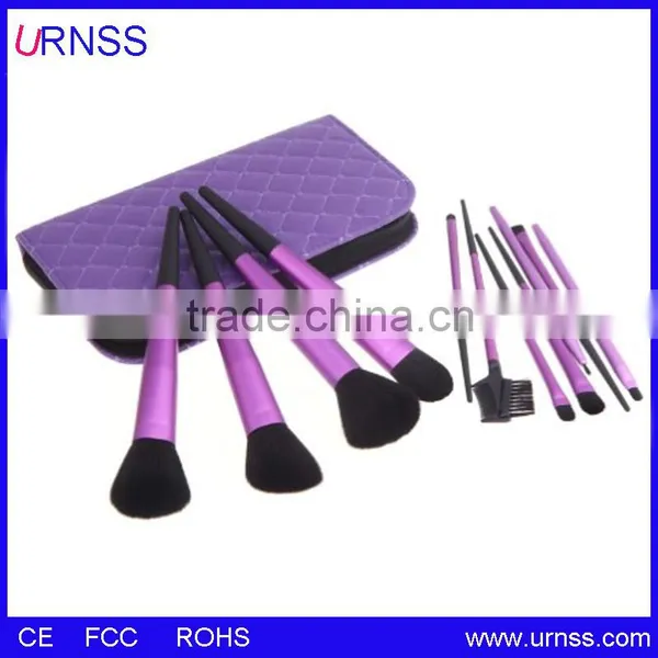 12 Pcs Customized Design Synthetic Hair Makeup Brush Set photo-5