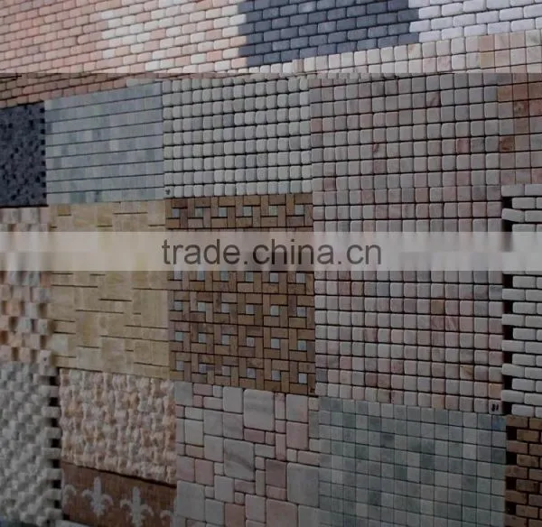 China Factory Direct Sales Water Jet Marble Mosaic photo-3