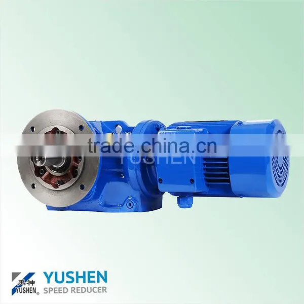 Professional Manufacturer of R Vertical Shaft Flange Mounted Helical Reducer For Valve or Pump Machinery in China photo-4