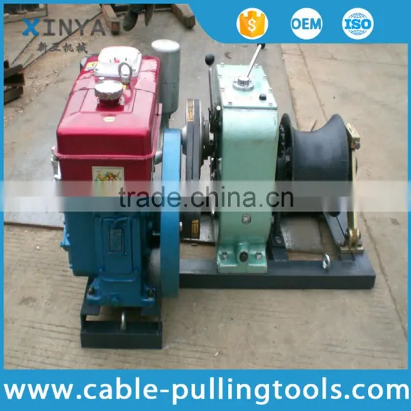 5 Ton Diesel Powered Winch for Pulling/hoisting/construction photo-2