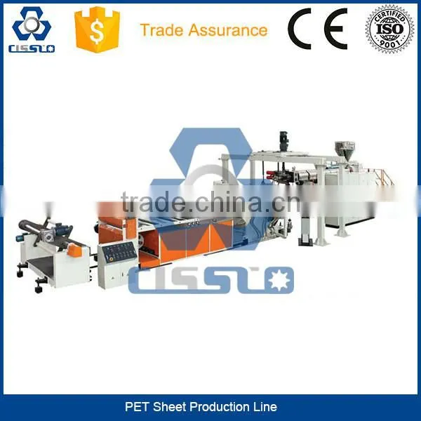 HIGH PERFORMANCE BIGGER OUTPUT DOUBLE SCREW PET SHEET PRODUCTION MACHINE photo-3