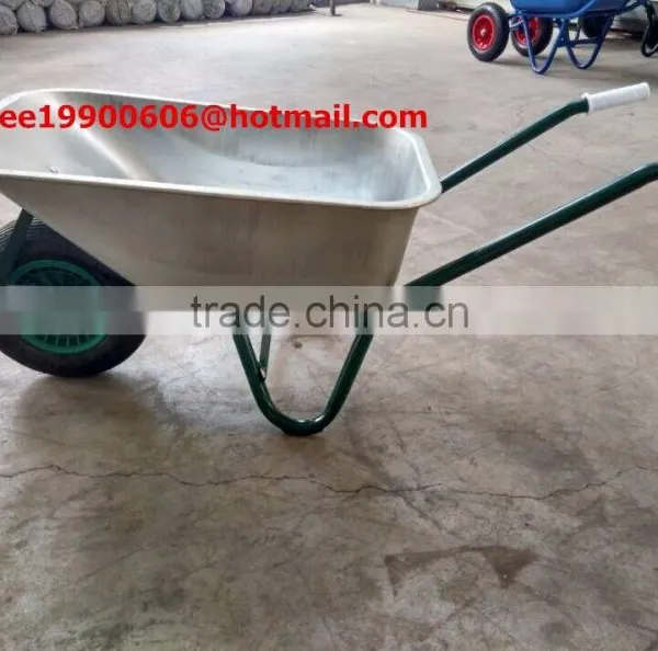 Manufacturer of Wb5032 Garden and Building Metal Wheelbarrow 75L