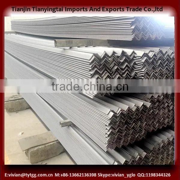 Galvanized Mild Steel Angle With 100g/m2 Zinc Coating