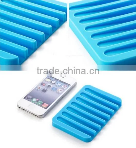 Silicone Soap Dish,Silicone Shower Soap Dish,Silicone Soap Saver Holder photo-3