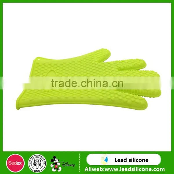 FDA Cheap Silicone Grill Gloves Withstand Heat photo-2