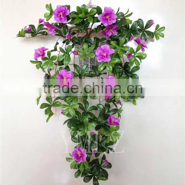 Artificial Rattan Plant, Plastic Hanging Plant,silk Fake Flowers Ivy Plant photo-3