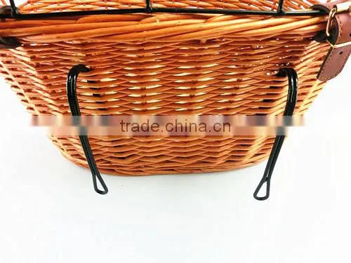Cheap Willow Bike Basket for Dog photo-6