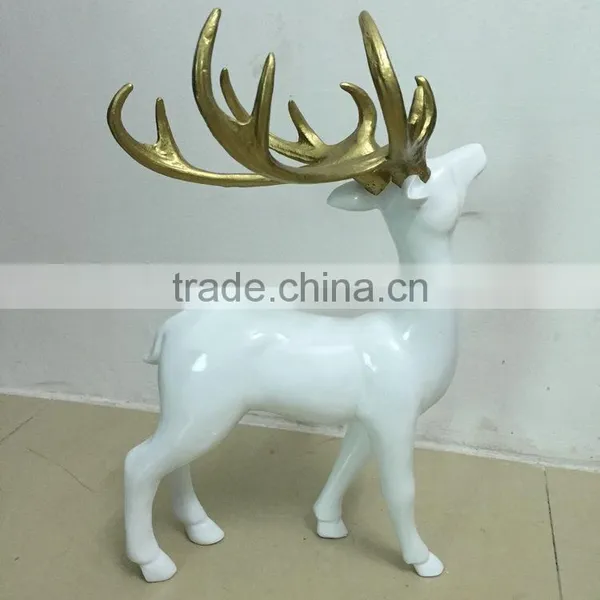 Polyresin Deer Figure Decoration photo-6
