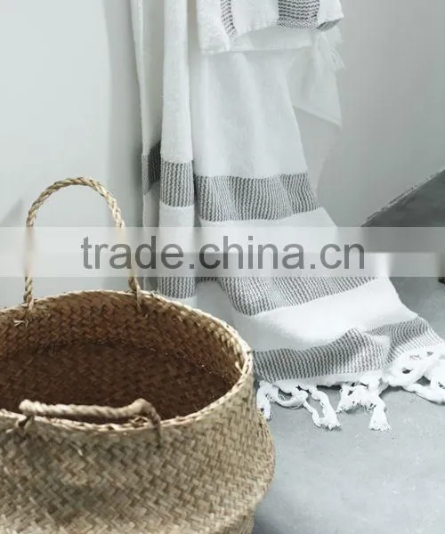 Nature Seagrass Belly Baskets/ Eco-friendly Seagrass Laundry Baskets photo-5