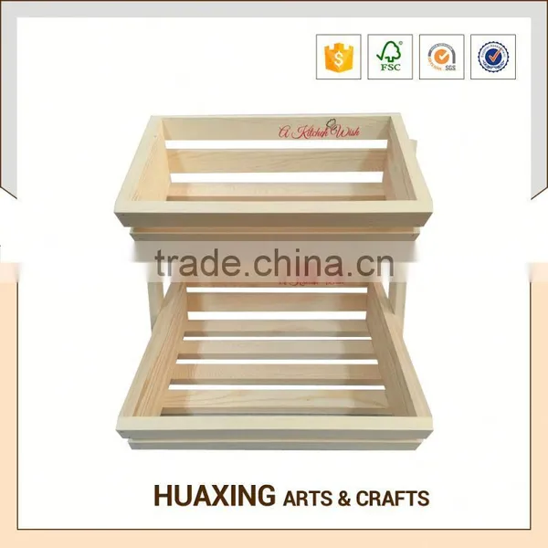 High Quality Wooden Fruit Basket for Picking photo-2