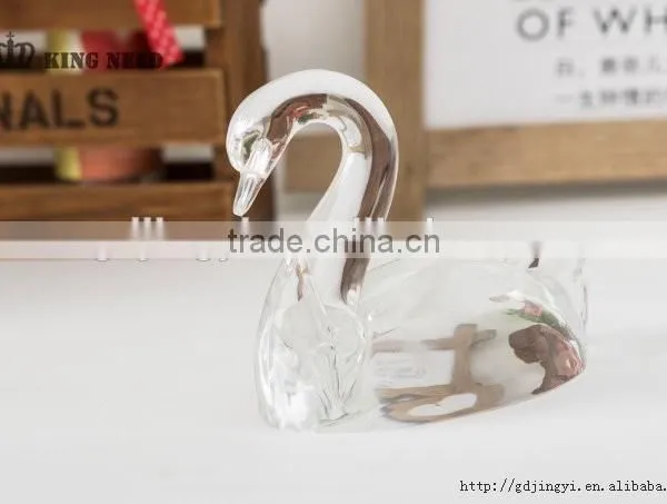 Acrylic Supplier Fancy Transparent Goose Table Decorations for Shopping Mall photo-2