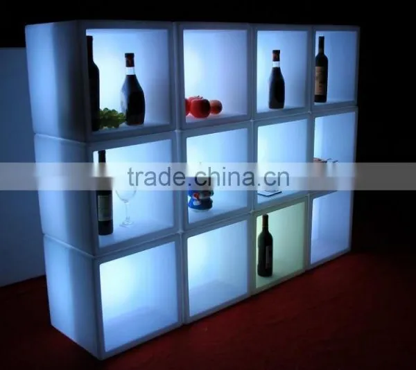 Fashionable Waterproof Disco Led Ice Bucket, Led Flower Pot, Led Cubic Tank photo-6